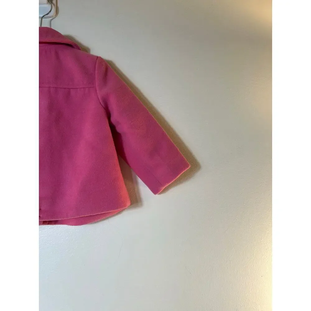 BABY GAP Girl’s Pink Peacoat / Size: 12-18 Months
